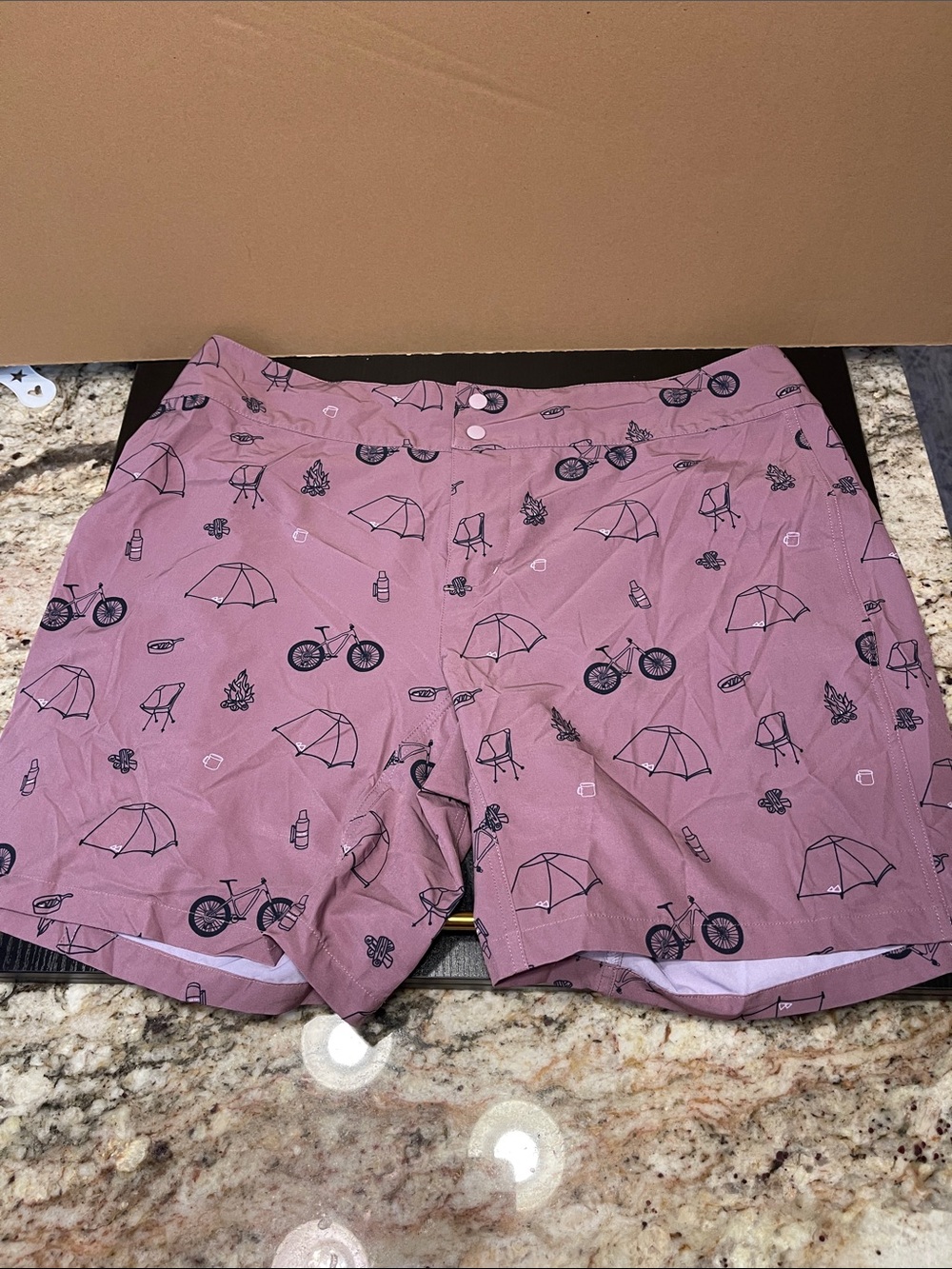 Wild Rye Outdoor Print Swim/riding Shorts